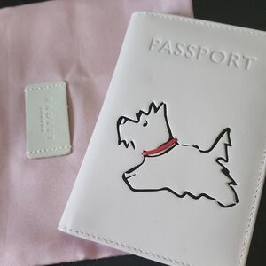 Radley London leather passport folder